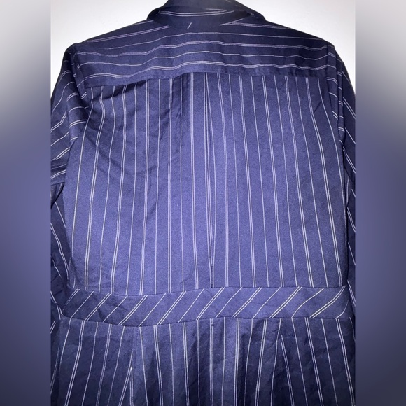 Banana Republic Navy and White Striped Dress - Picture 6 of 9